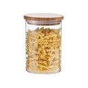 Ver imagem 2 de Pote Hermético Multiuso Vidro Borossilicato Tampa de Bambu Cozinha Global Mix 800ml