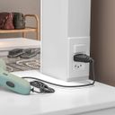 Ver imagem 2 de Penteadeira com Porta Joias Interruptor Usb 7 Gavetas e Banqueta Boreal Branco