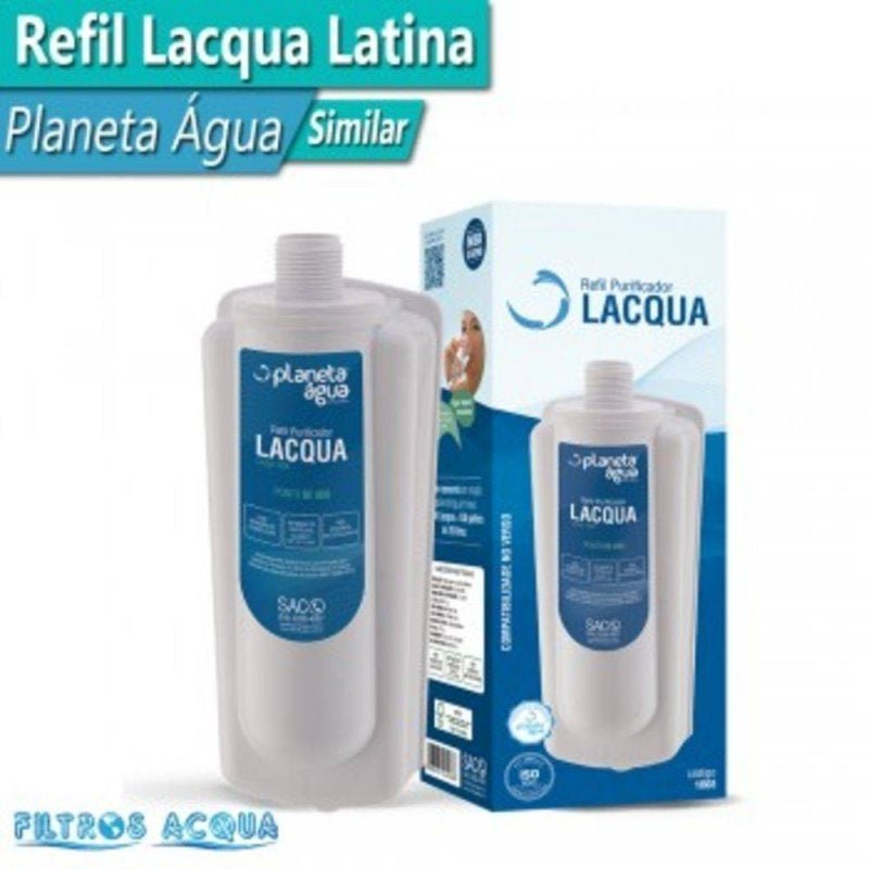 Refil Filtro Latina Lacqua Pa335 e Pa355 - Planeta Água - 3