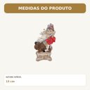 Ver imagem 5 de São Jorge Baby 13 cm em Gesso Estatueta Sala Quarto