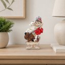 Ver imagem 2 de São Jorge Baby 13 cm em Gesso Estatueta Sala Quarto