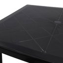 Ver imagem 5 de Mesa Plástica Tramontina Desmontável 80,5x72cm Preta Quadrada Eco Summa Sancho Polipropileno