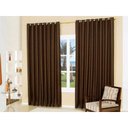 Ver imagem 1 de Cortina Para Sala/Quarto Oxford 300x250 | Admirare - Marrom