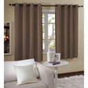 Ver imagem 1 de Cortina Para Sala/Quarto Oxford 200x180 | Admirare - Marrom