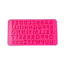 Molde de silicone para chocolate alfabeto - Oikos - 1
