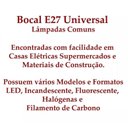 Ver imagem 6 de Lustre para Corredor e Sala Moderna Provençal Todo Branco 1 Bocal Rococó - Branco