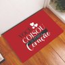 Tapete Capacho Personalizado Divertido Vc Coisou Meu Coração - 1