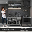 Ver imagem 6 de Armário de Cozinha Compacta 120cm Nice Madesa 01
