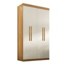 Ver imagem 1 de Modulo de Guarda Roupas para Quarto 4 Portas e 2 Gavetas Madrid Maxel