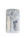 Ver imagem 4 de Kit Manicure Higiene do Bebê com Estojo Transparente Color Baby Cinza