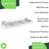 Porta Shampoo Inox Suporte Organizador Banheiro Elg - 5