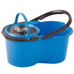 Perfect Mop 360 Cesto Inox Com 3 Refil Microfibra, 1 Refil Tira pó, 1 refil Escovão e Cabo 1,60 Mts - 2