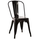 Ver imagem 3 de Kit 4 Cadeiras Tolix Iron Titan Anm6671f Anima Office Ferro Pintura Epóxi Preto