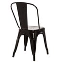 Ver imagem 4 de Kit 4 Cadeiras Tolix Iron Titan Anm6671f Anima Office Ferro Pintura Epóxi Preto