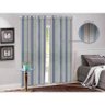Cortina Blackout PVC Estampada Nova Coleção 2,8 x 2,8 M | Admirare - Listras Azul - 1