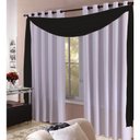 Ver imagem 1 de Bandô avulso para Cortina de 2 x 1,80m Notre Dame | Admirare - Preto