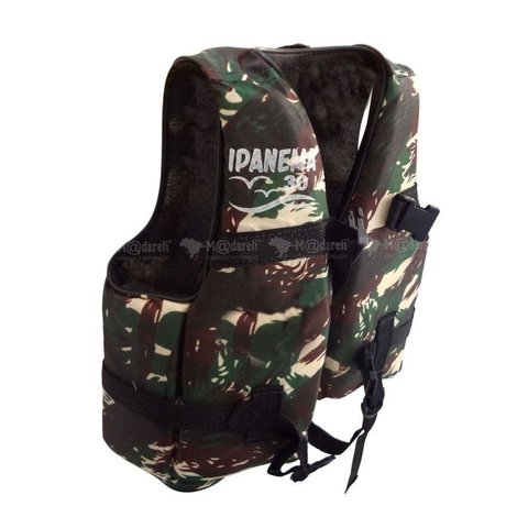 Colete Salva Vidas Camuflado Ipanema - 30 KG