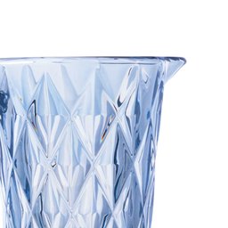 Jarra em Vidro Diamante Azul 1 Litro - 4