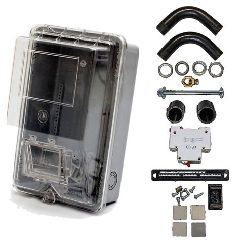 Kit Padrão Instala Fácil Monofásico 25A Enel Ceará 3/4" (25 mm) - sem Cabo