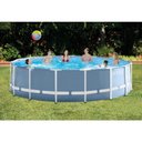 Ver imagem 2 de Kit Completo Piscina Intex 16.805 Litros Estrutural Armação Modelo Novo - 110