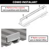 Estrutura Suporte Mini Trilho Fixador Placa Painel Solar Alumínio e Inox Telha Metálica | Perfil Mas - 5