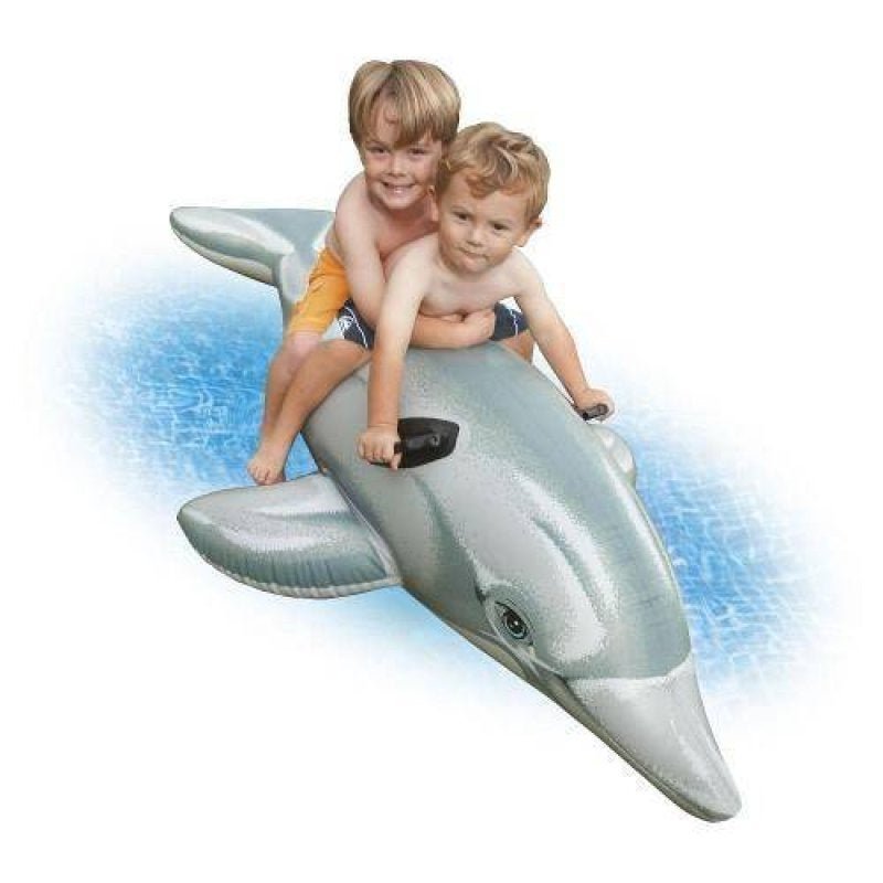 Bote Golfinho Inflável Infantil Intex Brinquedo Aquático - 1