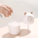 Ver imagem 3 de Umidificador Aromatizador Difusor Gatinho Fofo com Luz Rgb