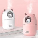 Ver imagem 1 de Umidificador Aromatizador Difusor Gatinho Fofo com Luz Rgb