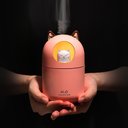 Ver imagem 2 de Umidificador Aromatizador Difusor Gatinho Fofo com Luz Rgb