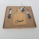 Ver imagem 4 de Conjunto para Queijo Bambu 3 Pçs