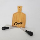 Ver imagem 5 de Conjunto para Queijo Bambu 3 Pçs