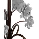Ver imagem 5 de Abajur Quarto de Casal de Ferro Decorativo Simples Beirada de Cama - Branco