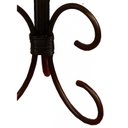 Ver imagem 5 de Abajur Iluminação de Quarto Simples com Flores Artesanal Rustico - Verniz
