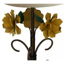 Ver imagem 3 de Abajur Luminária de Quarto e Sala Artesanal em Metal Rustico Decorativa - Amarelo