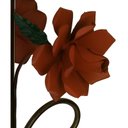 Ver imagem 5 de Abajur Luminária de Quarto e Sala Artesanal em Metal Rustico Decorativa - Laranja