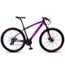 Bicicleta Aro 29 SPACELINE Vega 21v Câmbio Shimano Freio a Disco Preto e Rosa - 19 - 1