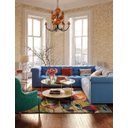 Ver imagem 4 de Luminária de Varanda e Cozinha e Area Gourmet de Ferro Decorativa Grande - Laranja