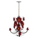 Ver imagem 3 de Luminária de Varanda e Cozinha e Area Gourmet de Ferro Decorativa Grande - Vermelho Escuro