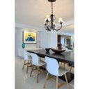 Ver imagem 4 de Luminária de Ferro para Teto Apartamento Simples Decoração Moderna - Verniz