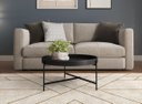 Ver imagem 3 de Mesa de Centro Décor 60cm em Couro Preto - Móvebrinque