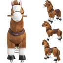 Ver imagem 2 de Cavalinho de Pedal Kiddo Montaria Uppi Medio Marrom 60kg