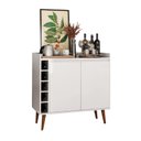 Ver imagem 1 de Buffet Adega Estilo 2 Portas - Branco