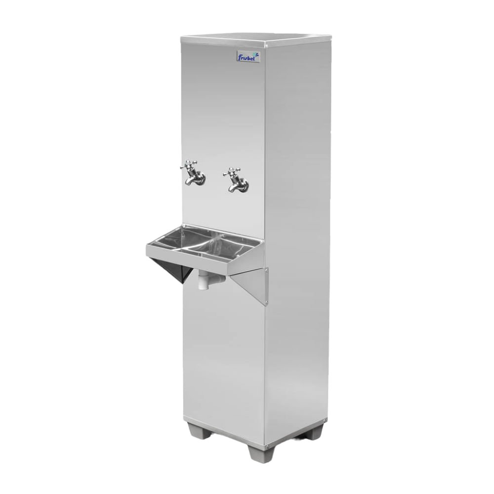 Purificador Inox 25 Litros 2 Torneiras Ra25 127V - Frisbel - 1