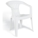 Ver imagem 1 de Cadeira Plastica Branca Atalaia 92210/010 Tramontina