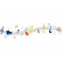 Ver imagem 4 de Adesivo de Parede Infantil Instrumentos Coloridos - Música Adesivos Primeiro Quarto