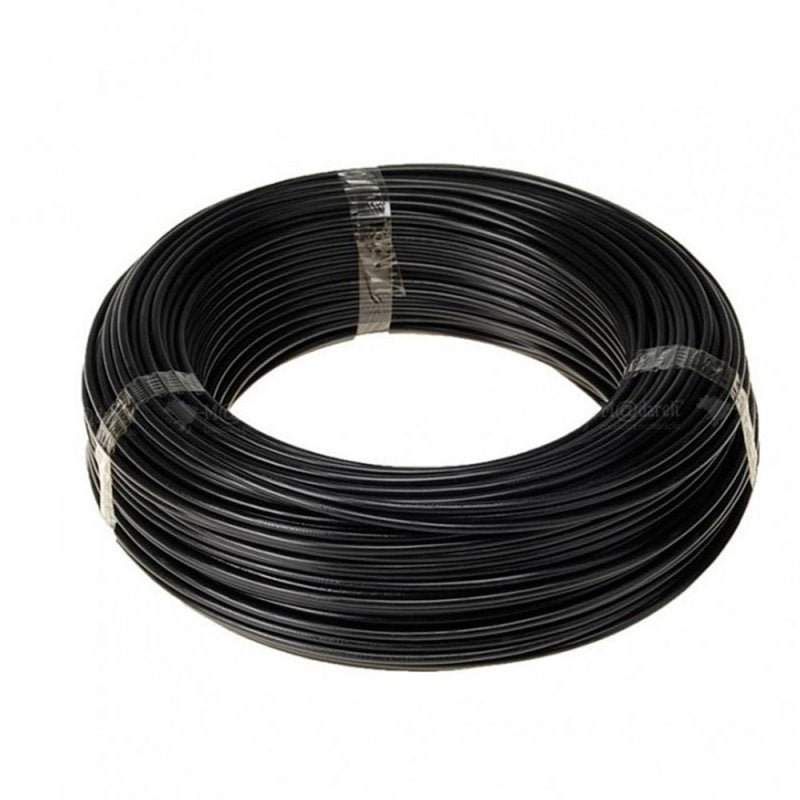 Fio Cabo Flexível 6mm Preto 450/750V Rolo com 100M - Verflex - 2