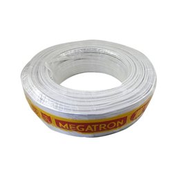 Cabo Fio Flexível Paralelo 300v 2x2,5mm Branco Rolo 100m - 1