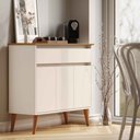 Ver imagem 5 de Aparador Buffet Sala Zeus 3 Portas 1 Gaveta - Rede Móveis