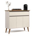 Ver imagem 3 de Aparador Buffet Sala Zeus 3 Portas 1 Gaveta - Rede Móveis