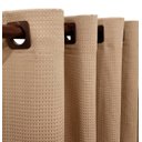 Ver imagem 1 de Cortina 2,00x1,20 Janela Sala Quarto Cozinha Tecido Piquet:bege